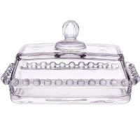 Масленка стеклянная "Bauble Glass" 17х11см