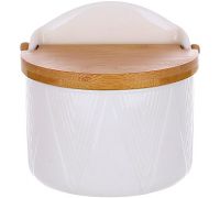 Сахарница Ceram Bamboo Grace 12х11см с деревянной крышкой