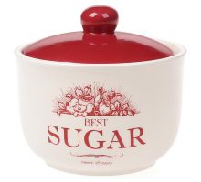 Сахарница керамическая "Английский Шиповник SUGAR" 400мл