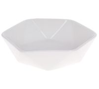 Набор 2 фарфоровых салатника "White Star" 20.5х19х4.9см, белый