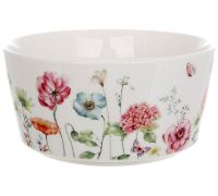 Набор 6 фарфоровых салатников (пиал) Flower Garden 800мл