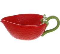 Пиала керамическая Fruits "Strawberry" 400мл, клубника