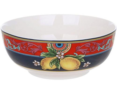 Салатник фарфоровый Sicilia "Ornamento" 1600мл (Орнамент)