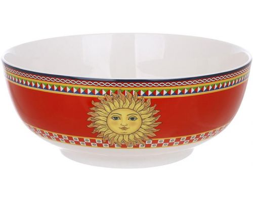 Салатник фарфоровый Sicilia "Sole" 1600мл (Солнце)