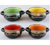 Супница Tasty SOUP 300мл с ручками