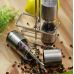 Набор для специй Kamille Grinder Set перцемолка и солонка на подставке 10х14.5см