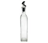 Скляна пляшка для олії / оцту "Bottle" 520мл кришка з дозатором