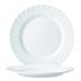 Десертная тарелка Luminarc Trianon White Ø19см, стеклокерамическая