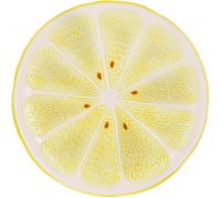 Набор 2 керамические тарелки "Lemon" Ø25.5см, Желтый лимон