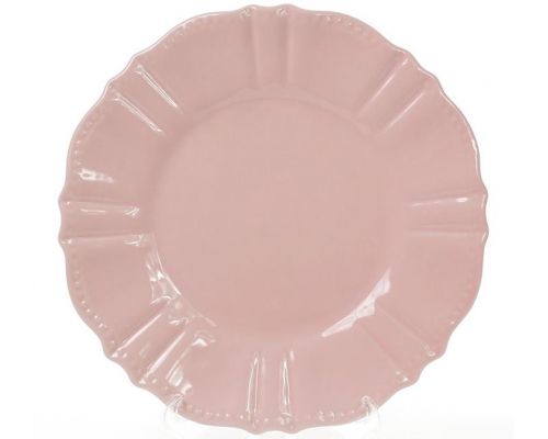 Набор 6 десертных тарелок Leeds Ceramics SUN Ø20см, каменная керамика (розовые) Набор 6 десертных тарелок Leeds Ceramics SUN Ø20см, каменная керамика (розовые)