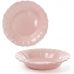 Набор 6 глубоких тарелок Leeds Ceramics SUN Ø23см, каменная керамика (розовые)