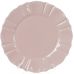 Набор 6 обеденных тарелок Leeds Ceramics SUN Ø26см, каменная керамика (розовый-пепельный)