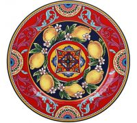Тарелка фарфоровая Sicilia "Ornamento" Ø27см (Орнамент)