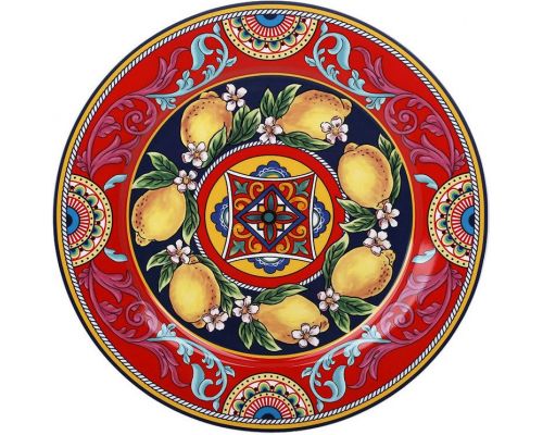 Тарелка фарфоровая Sicilia "Ornamento" Ø27см (Орнамент)