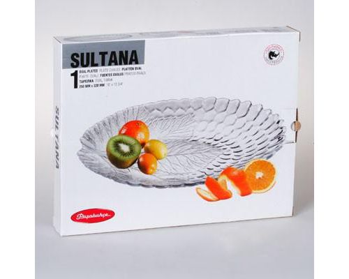Тарелка овальная Sultana 250х320мм 1шт Тарелка овальная Sultana 250х320мм 1шт
