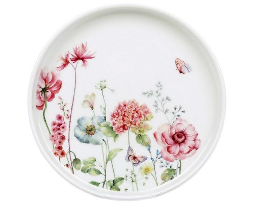 Тарелки десертные Flower Garden Ø16см, набор 6 фарфоровых тарелок