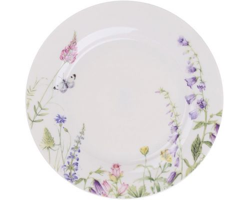 Тарелки фарфоровые десертные Floral Ø19см, набор 6 тарелок