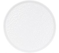 Тарелки фарфоровые "White City" Bubbles Ø27см, набор 2 круглые тарелки