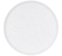 Тарелки фарфоровые "White City" Bubbles Ø31см, набор 2 круглые тарелки