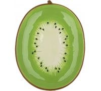 Тарелки керамические "Киви" 27х21см, набор 2 обеденные тарелки "Kiwi"